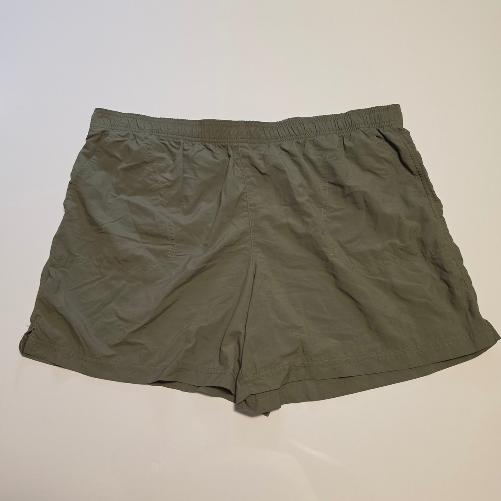 Columbia Nylon Hiking Quick Dry Athletic Shorts Olive Green XL